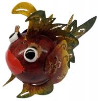 Small Metal Ornament - Tropical Lip Fish