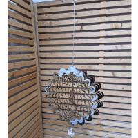 Stainless Steel Wind Spinner - Buddha