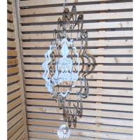 Stainless Steel Wind Spinner - Buddha