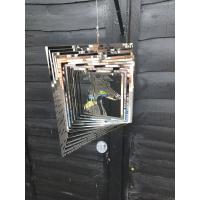 Stainless Steel Wind Spinner - Greyhound Dog