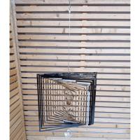 Stainless Steel Wind Spinner - Pug Dog