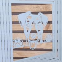 Stainless Steel Wind Spinner - Jack Russell Terrier Dog
