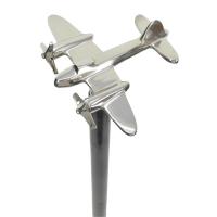 Twin Propeller Aeroplane Walking Stick - Can Be Cut To Size