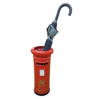 Umbrella / Walking Stick Stand - Iconic Red British Post Box