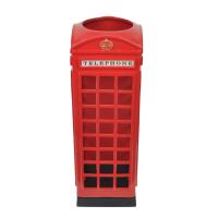 Umbrella / Walking Stick Stand - Iconic Red British Telephone Booth Phone Box