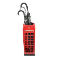 Umbrella / Walking Stick Stand - Iconic Red British Telephone Booth Phone Box