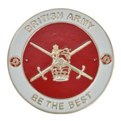 Cast Metal Sign - British Army Be The Best Plaque
