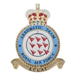 Cast Metal Sign - Red Arrows Aerobatic Team Plaque
