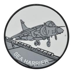 Cast Metal Sign - Sea Harrier Jump Jet Plaque