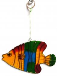Elegant Resin Suncatcher - Angel Fish Design