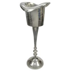 Floorstanding Metal Top Hat Ice Bucket, Wine, Beer, Champagne Cooler