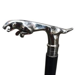 Leaping Jaguar Cat Walking Stick