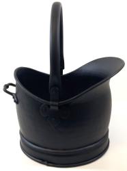Medium Black Helmet Coal Scuttle Bucket