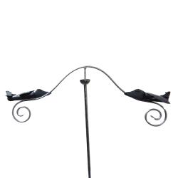Metal Garden Wind Spinner - Harrier Jump Jet