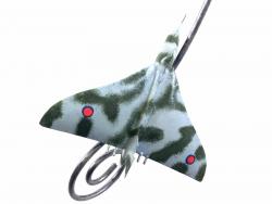 Metal Garden Wind Spinner - RAF Vulcan Bomber