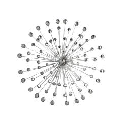 Metal Wall Art - Shimmering Jewel Circle