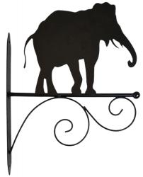 Metal Wall Bracket - Elephant Design