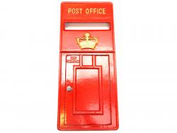 Replica Royal Mail Crown Post Box Or Letter Box Front Fascia - Red