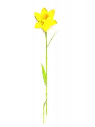 Small Metal Garden Flower Stake - Daffodil Design