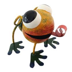 Small Metal Ornament - Frog