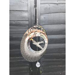 Stainless Steel Wind Spinner - Supermarine Spitfire Fighter