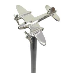 Twin Propeller Aeroplane Walking Stick - Can Be Cut To Size