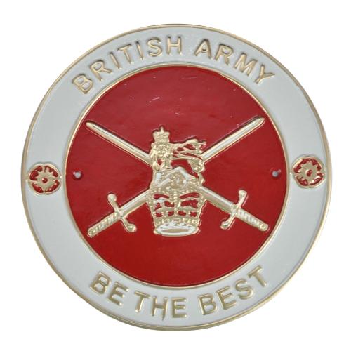 Cast Metal Sign - British Army Be The Best Plaque