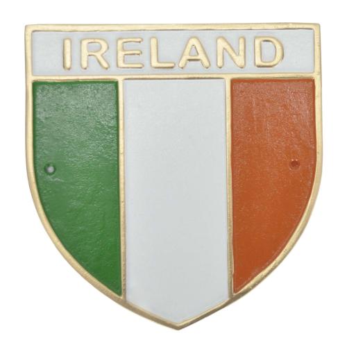 Cast Metal Sign - Ireland Plaque