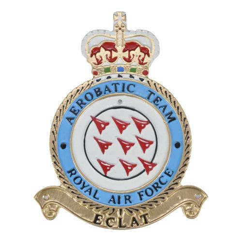 Cast Metal Sign - Red Arrows Aerobatic Team Plaque