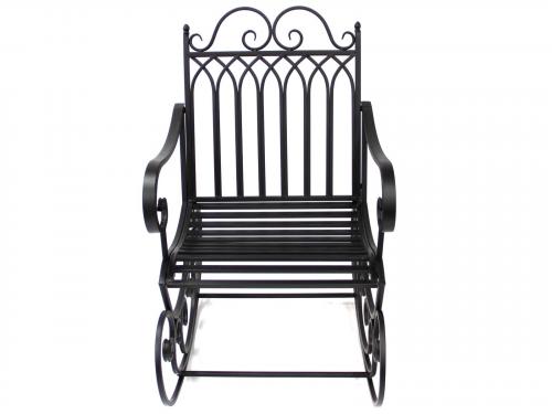 Garden Rocking Chair - Black