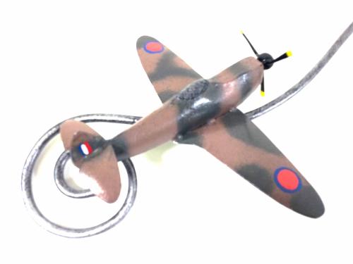 Metal Garden Wind Spinner - RAF Spitfire