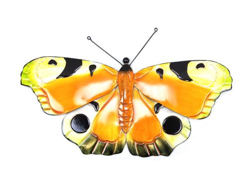 Metal Wall Art - Large Colour Butterfly