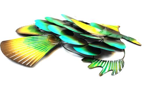 Metal Wall Art Large Tropical Angel Fish
