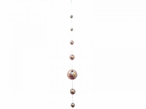 Stainless Steel 7 Ball Hanging Gazing Chain