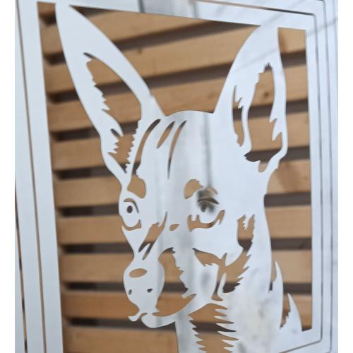 Stainless Steel Wind Spinner - Chihuahua Dog