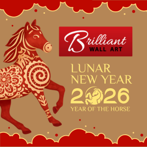 Celebrating the 2026 Lunar New Year with Brilliant Wall Art