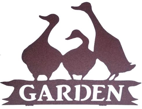 Garden Duck Stake